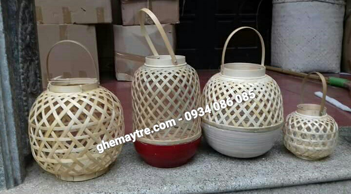 
								Đèn mây tre BV735