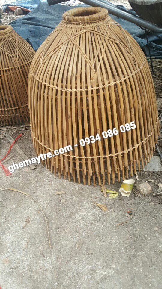 
								Đèn mây tre BV754