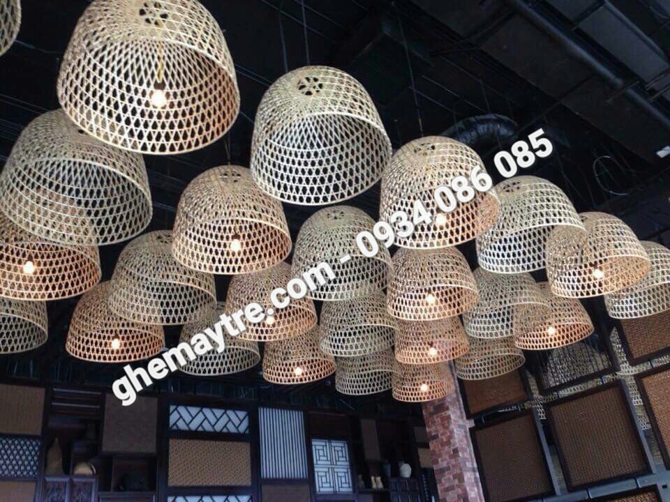 
								Đèn mây tre BV775