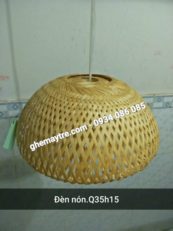 
								Đèn mây tre BV676